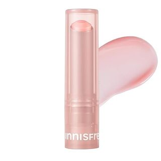 innisfree, Innisfree Dewy Tint Lip Balm With Hydrating Hyaluronic Acid and Ceramides, Tinted Korean Lip Balm, Baby Pink