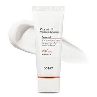 COSRX Daily SPF 50 Vitamin E Vitalizing Sunscreen on a white background