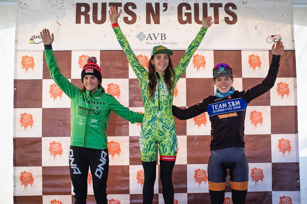 Samanthan Runnels tops the Ruts n Guts day 2 podium