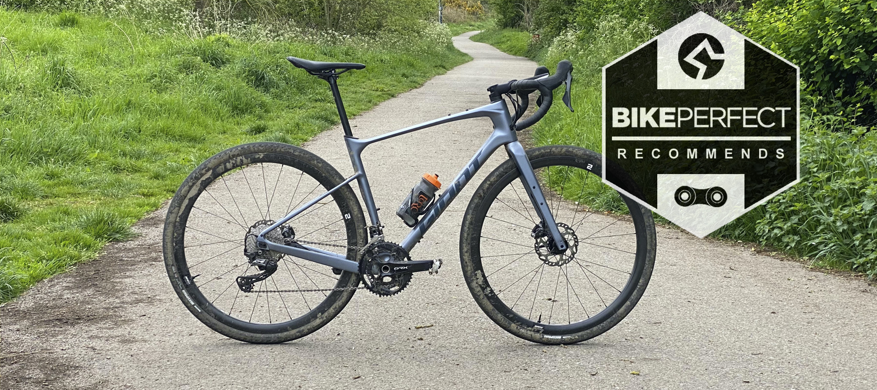 Giant Revolt Advanced 0 gravel bike review BikePerfect