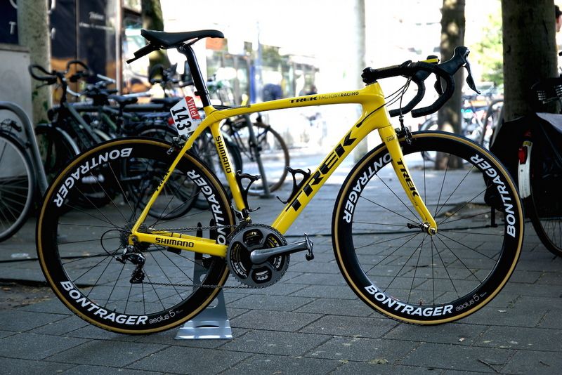 Fabian Cancellara's yellow jersey edition Trek Domane 6