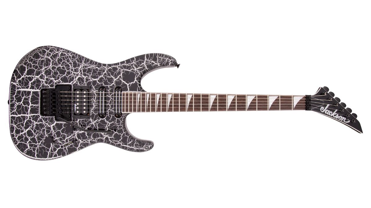 Jackson X Series Soloist SL3X DX Crackle in Silver Crackle