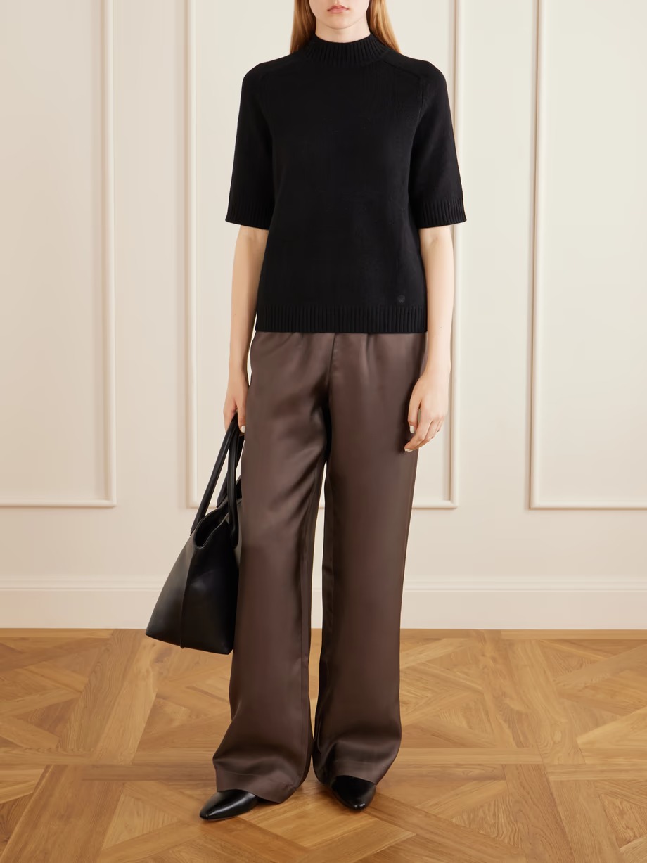 Loulou De Saison, Alera Silk Wide-Leg Pants