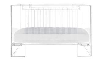 See-through cot