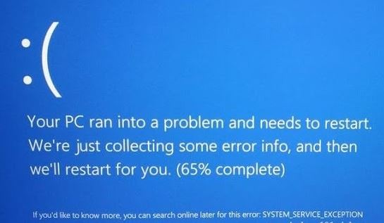 Comment réparer l'erreur System Service Exception dans Windows 10