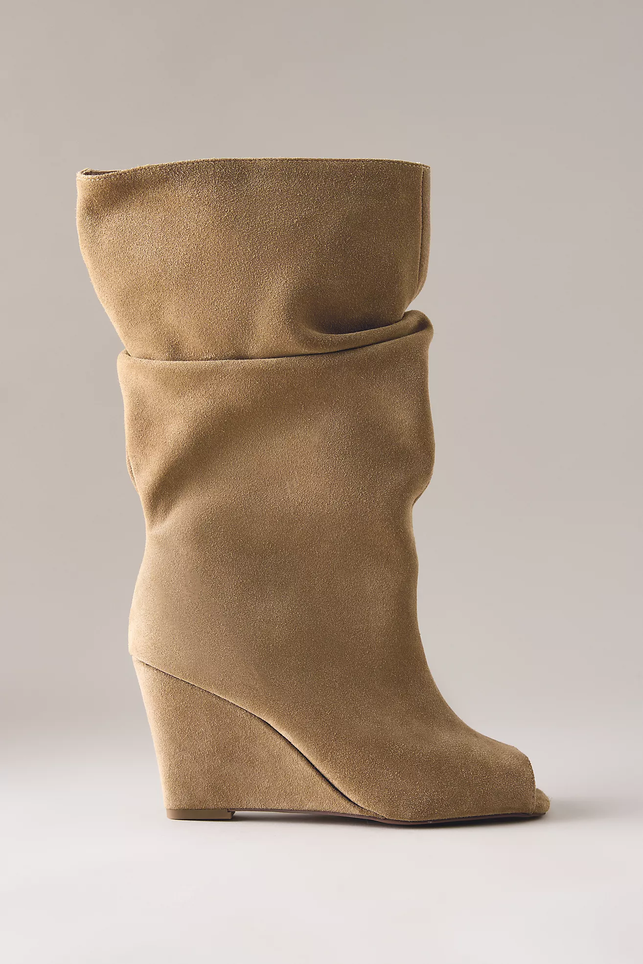 Silent D Kiki Peep-Toe Tall Boots