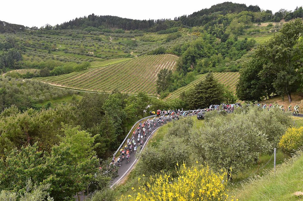 The Italian scenery during stage 11.