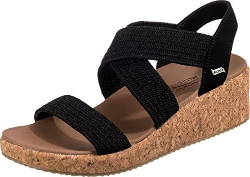 Women's Beverlee Wedge Sandal (Black)