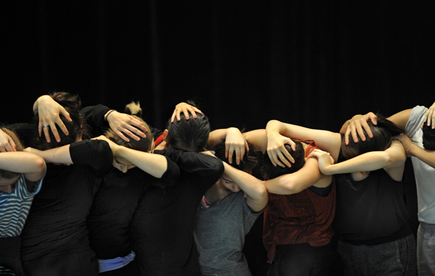 Polaris in rehearsal. Photography: Chris Randle