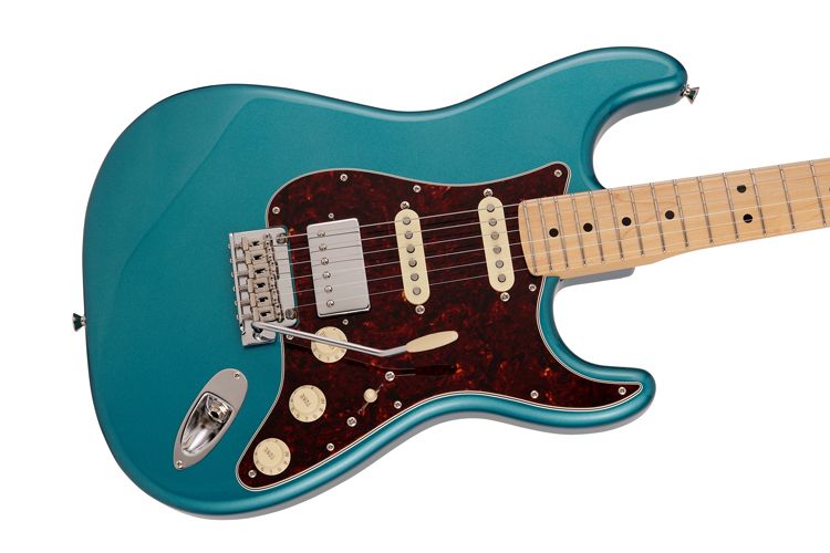 Fender Japan's wild Hybrid II HSS Stratocaster equips the Strat