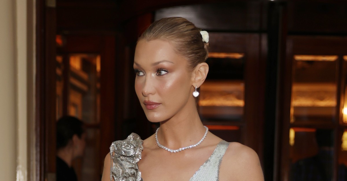 Bella Hadid Has a Genius Tip for Styling Slicked-Back Buns Sans Gel, so I Tried It
