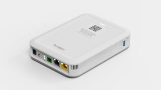 A C6500XK SmartNID router produced by Quantum Fiber