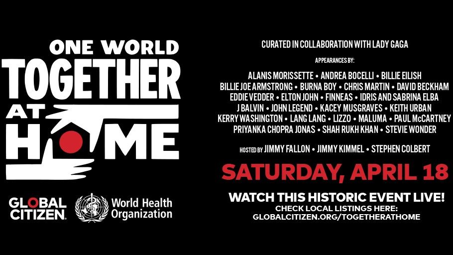 Lady Gaga, Billie Eilish and Lizzo to head-up &#039;One World: Together at Home&#039; coronavirus support concert