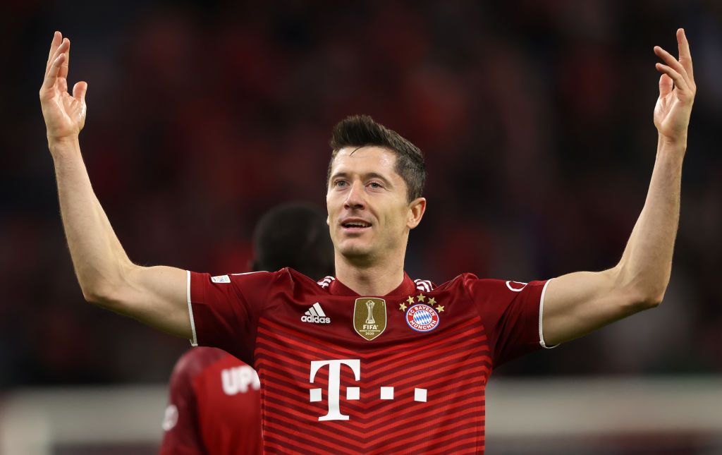 Liverpool target Robert Lewandowski