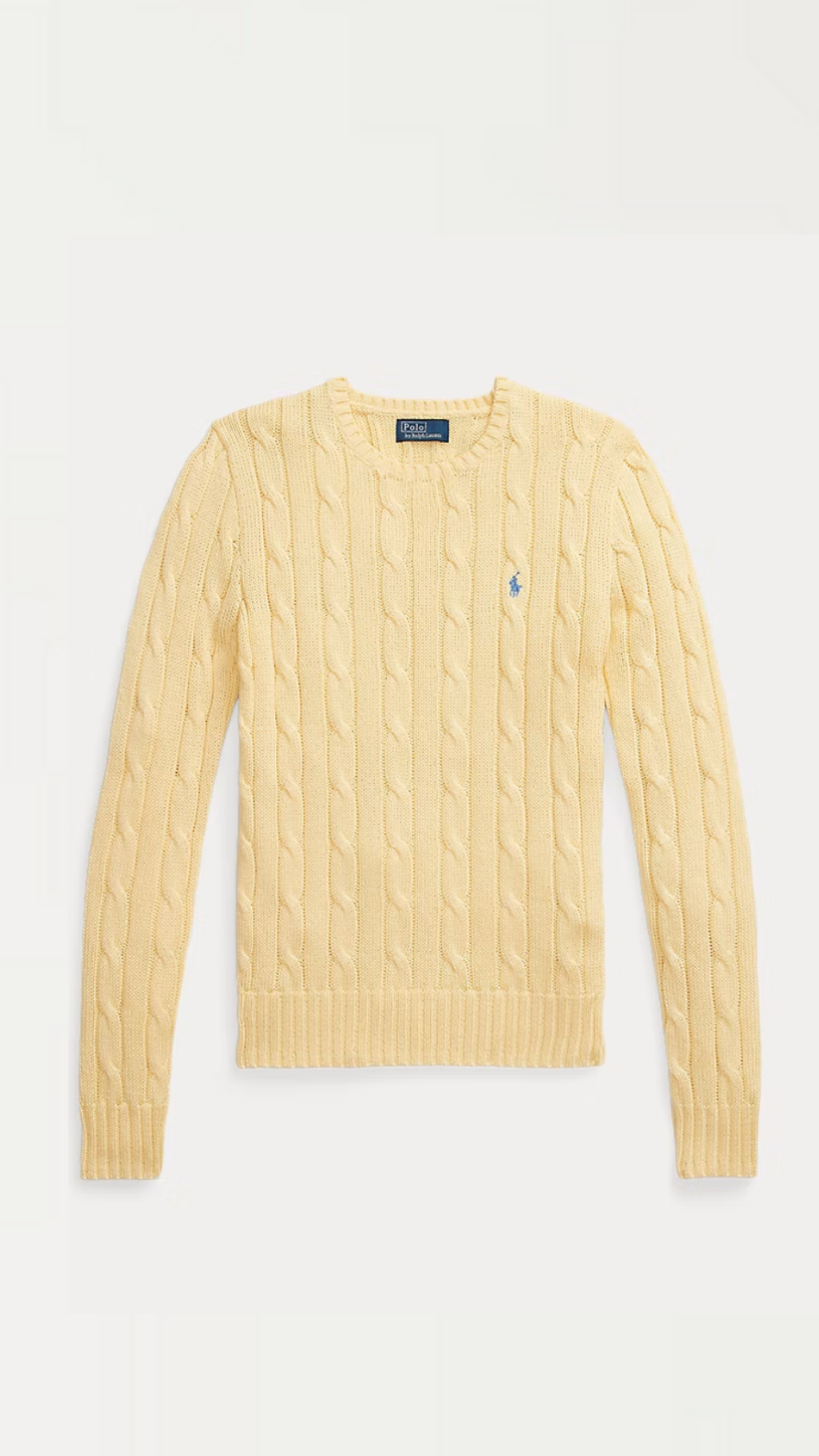 Polo Ralph Lauren, Cable Knit Cotton Crewneck Jumper