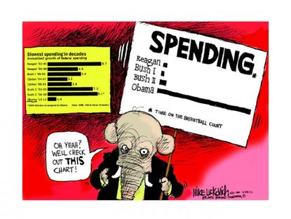 Obama's spending offense