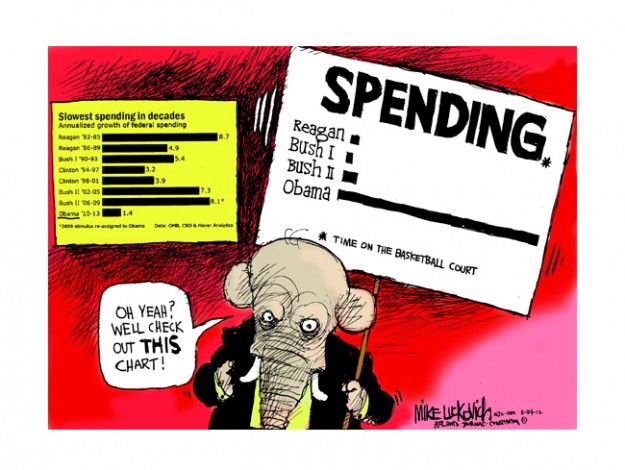 Obama&amp;#039;s spending offense