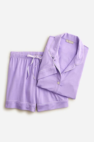 J.Crew lavender pajama set