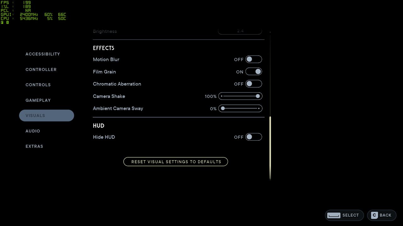 Star Wars Jedi Survivor image quality settings