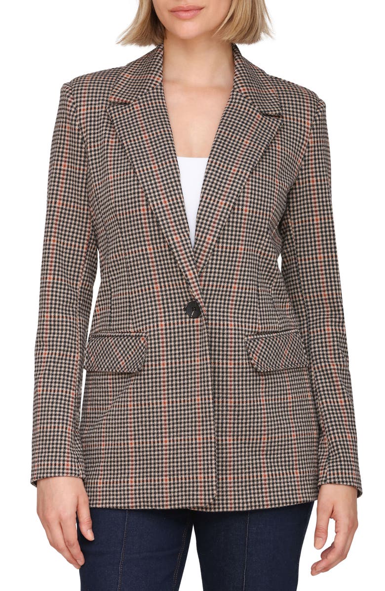 Tailored One-Button Blazer