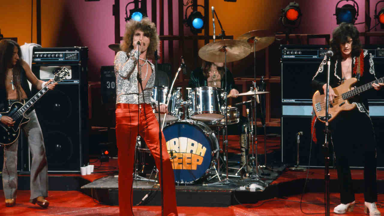 Uriah Heep performing live on TV Midnight Special