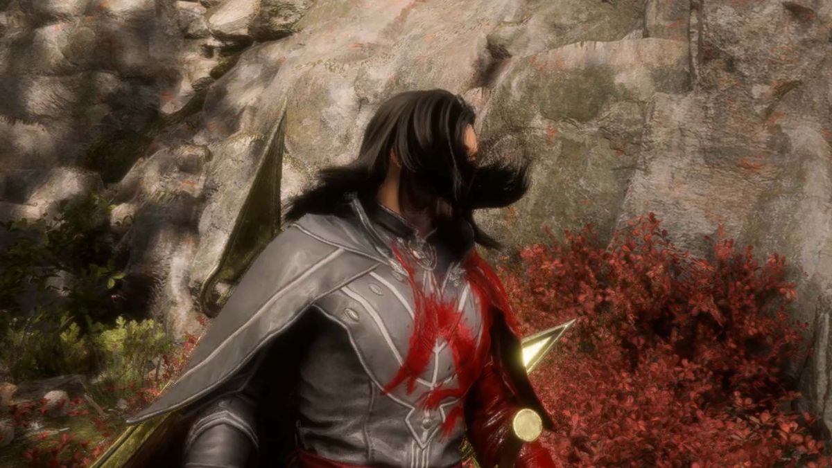 Dragon Age: The Veilguard hair in action