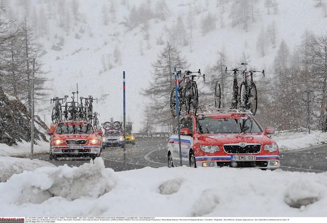 Snow affected stage 1