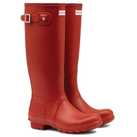 Hunter Original Tall Wellington Boots Military Red, Was £125.00 Now £62.00 | Go Outdoors
