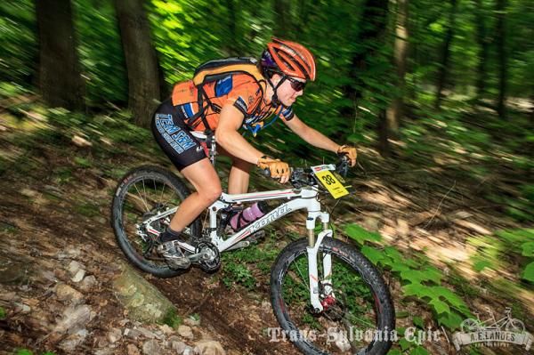 Alice Pennington made a trip to the podium for Kona Bikes