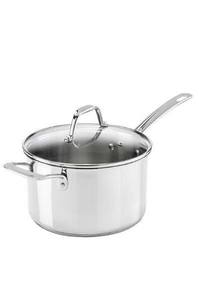 a stainless steel saucepan from marks and Spencer