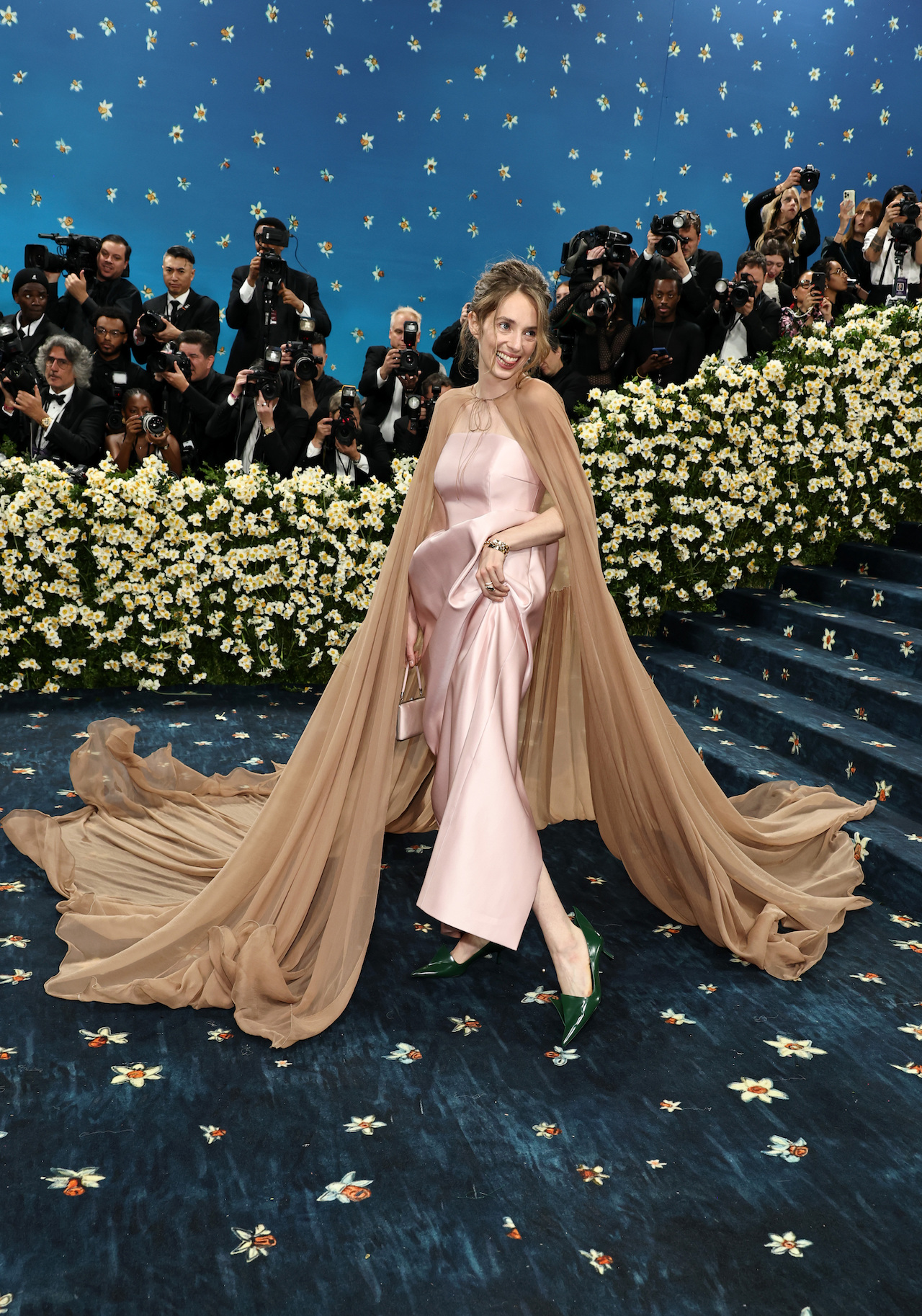 NEW YORK, NEW YORK - MAY 05: Maya Hawke attends the 2025 Met Gala Celebrating "Superfine: Tailoring Black Style" at Metropolitan Museum of Art on May 05, 2025 in New York City. (Photo by Jamie McCarthy/Getty Images)