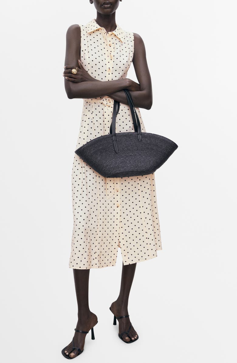 Polka Dot Shirtdress