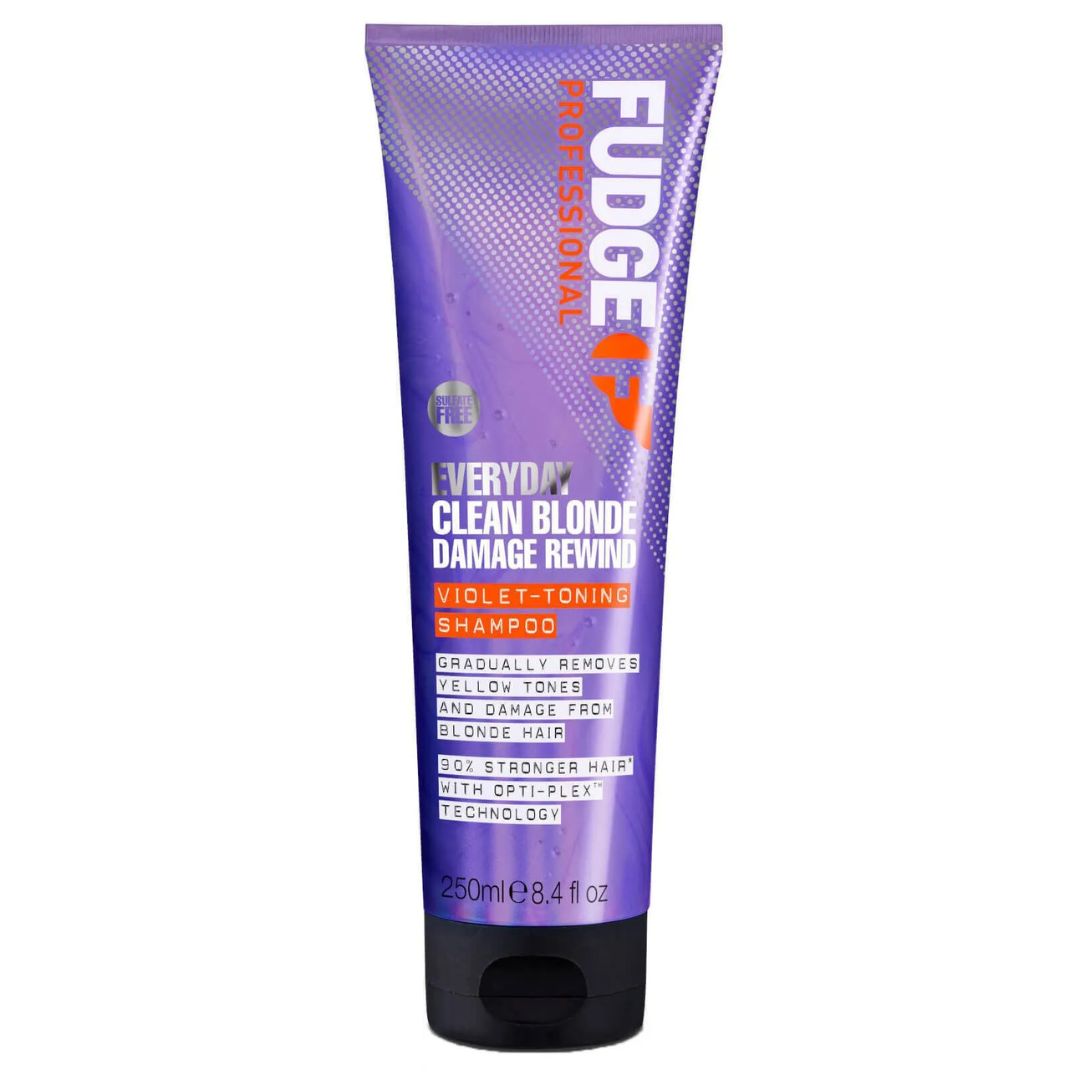 Fudge Professional Everyday Clean Blonde Damage Rewind Shampoo