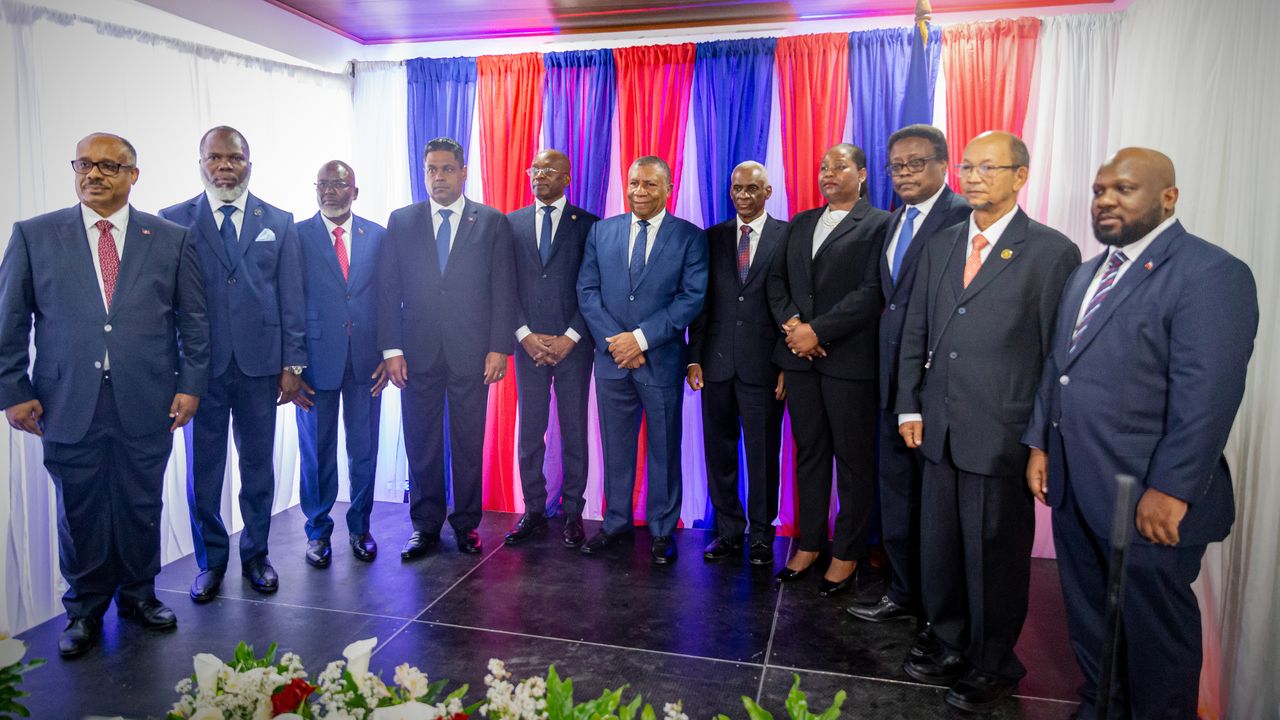 Haiti&#039;s transitional governing council sworn in