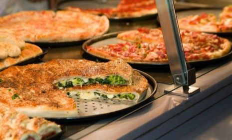 Sbarro pizza at the Crabtree Valley Mall in Raleigh, N.C.: The fast food chain is trying to refine its rather pedestrian food court fare.