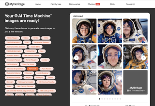 MyHeritage AI Time Machine
