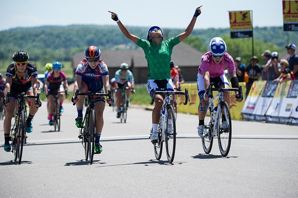 Coryn Rivera (UnitedHealthcare) wins stage 3 at Joe Martin