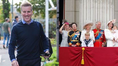 Anton Du Beke and the Royal Family