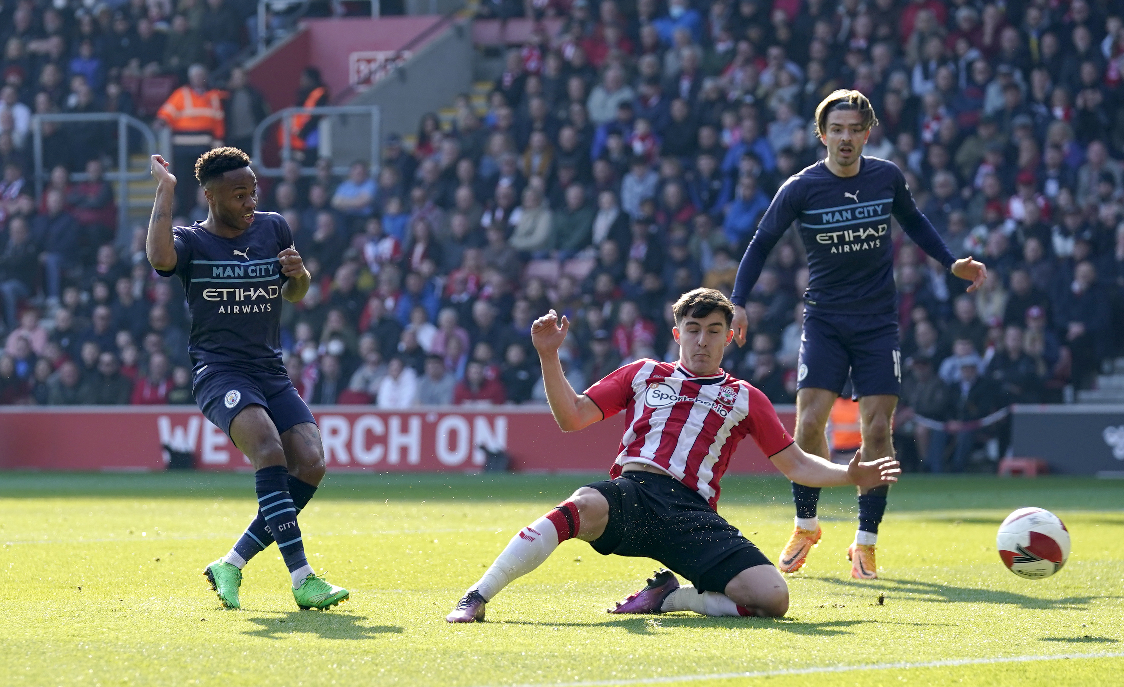 Raheem Sterling opens the scoring