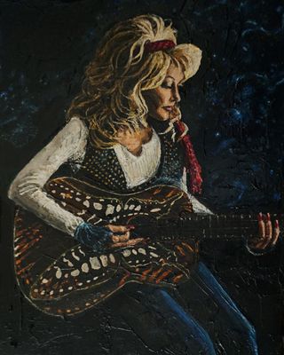 Michelle Rogers, Dolly, 2021, oil painting