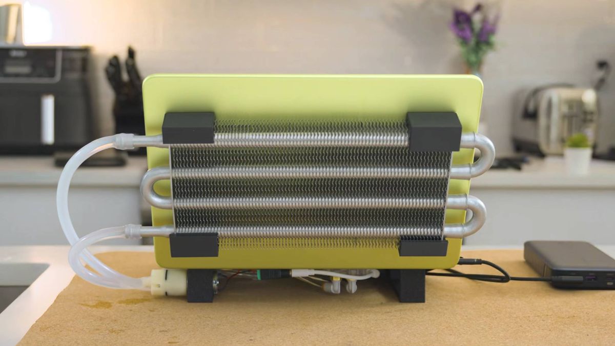 If you want to crank tons more gaming performance out of the Apple MacBook Neo, apparently a custom water cooling loop works