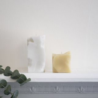 a series of candles