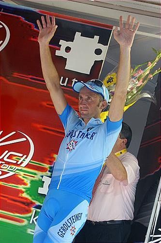 Davide Rebellin (Gerolsteiner) has been here before, winning the race in 1997 and coming third in 2004.