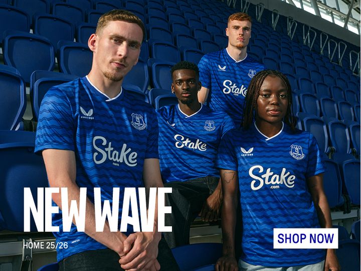 Everton 2025/26 home kit