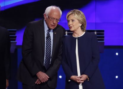 Democratic presidential candidates Hillary Clinton and Bernie Sanders offer no solid explanation on their plans to deal with a Republican Congress. 