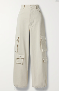 Frankie Shop Hailey cotton-twill cargo pants $285