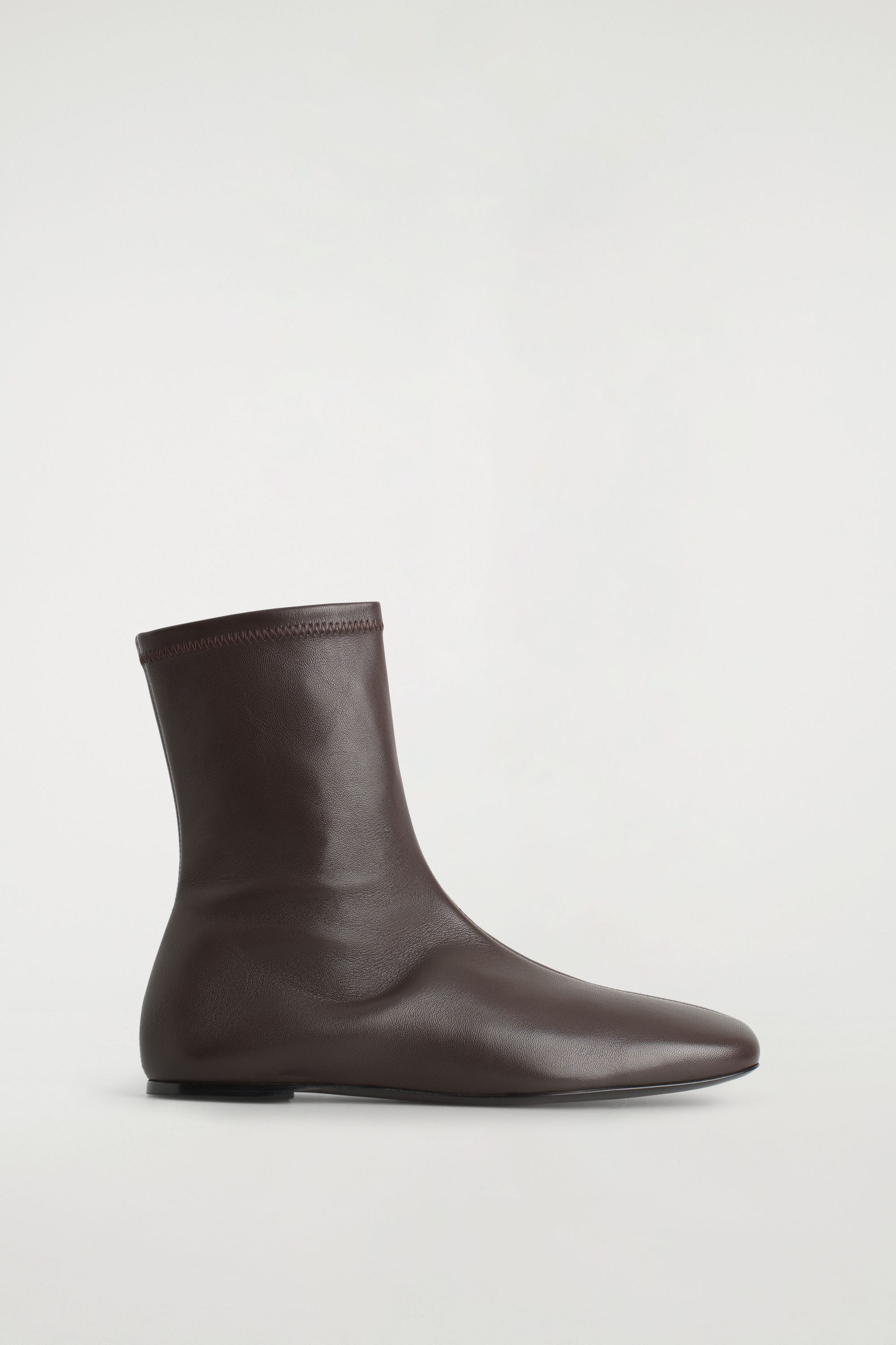 Leather Sock Boots
