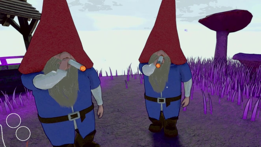 Gnomes on a smoke break