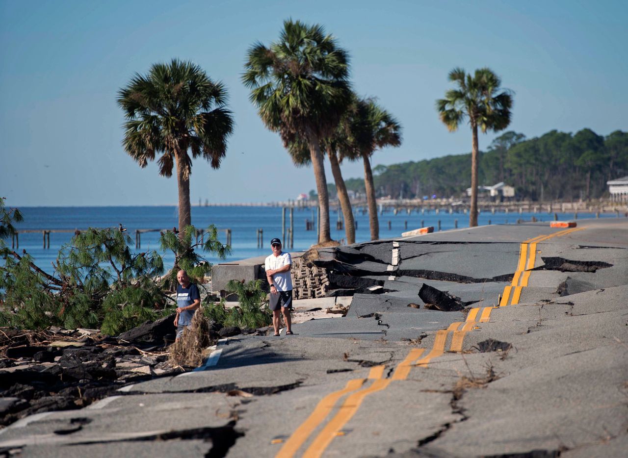 The aftermath of Hurricane Michael