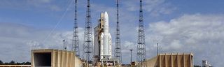 Ariane 5 Rocket Hauls Two Communications Satellites to Orbit